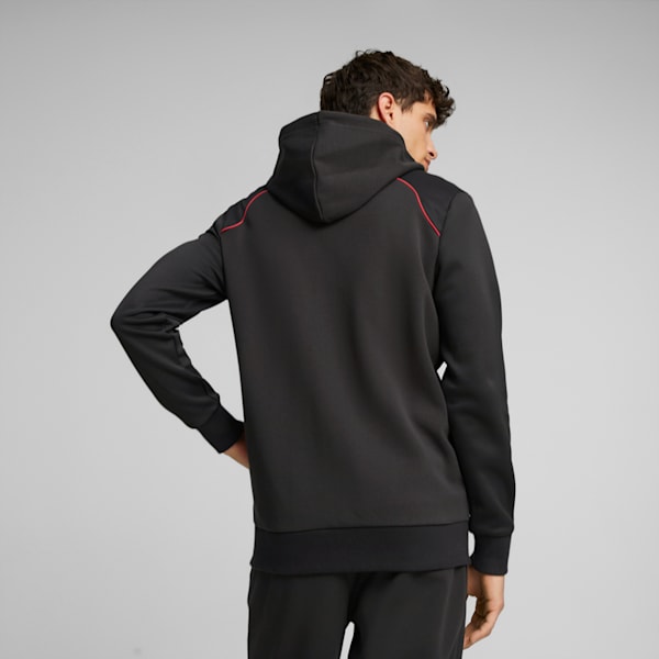 Scuderia Ferrari Race HDD Men's Sweat Jacket, PUMA Black, extralarge