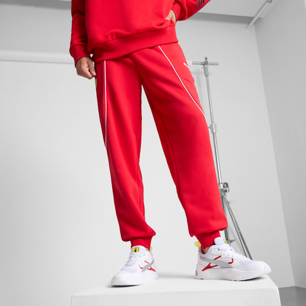 Scuderia Ferrari Race Men's Sweatpants, Rosso Corsa, extralarge