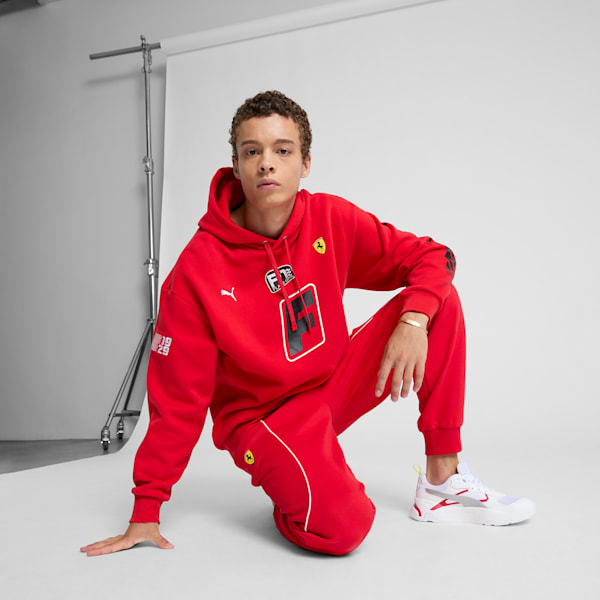Scuderia Ferrari Race Men's Sweatpants, Rosso Corsa, extralarge