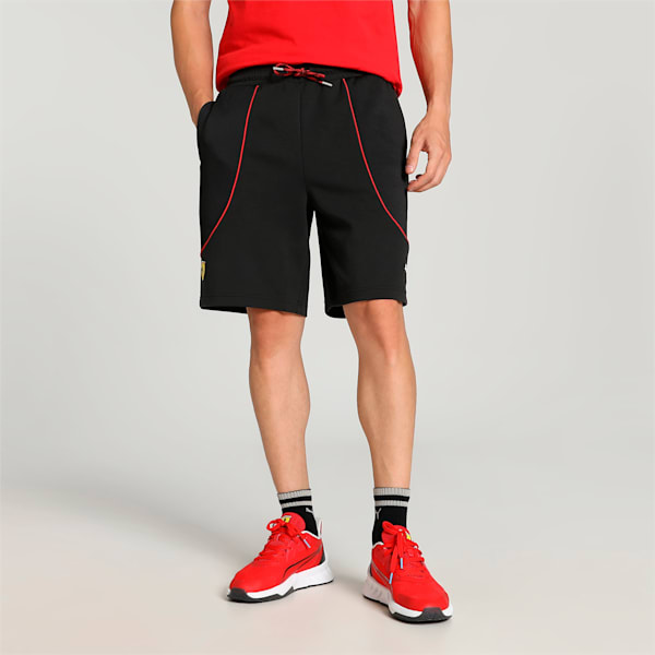 Scuderia Ferrari Race Men's Sweat Shorts, PUMA Black, extralarge-IND