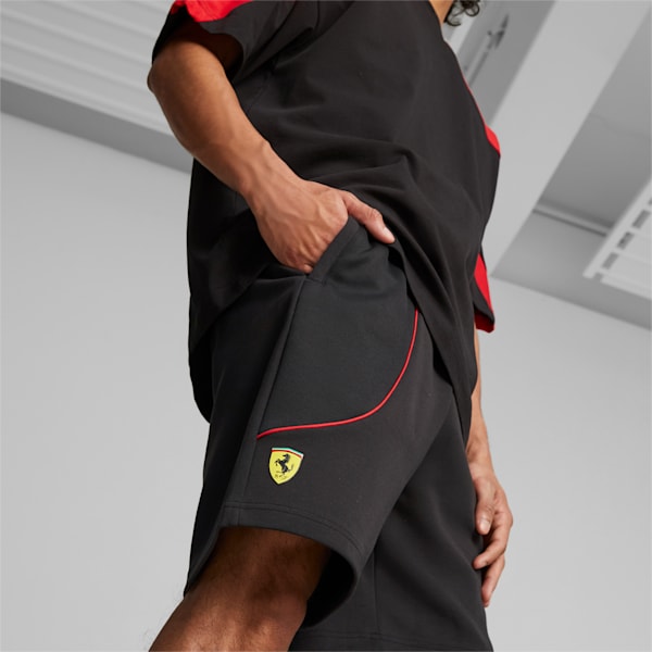 Scuderia Ferrari Race Men's Sweat Shorts, PUMA Black, extralarge-AUS