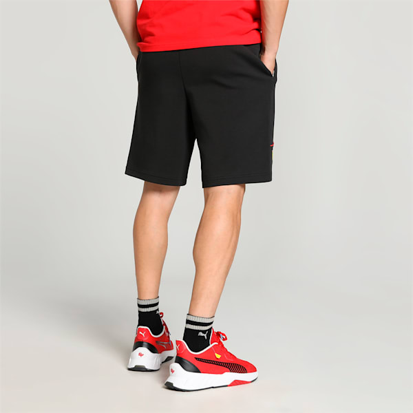 Scuderia Ferrari Race Men's Sweat Shorts, PUMA Black, extralarge-IND