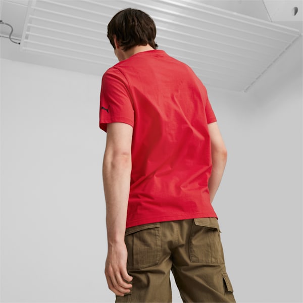 Scuderia Ferrari Race Big Shield Men's T-shirt, Rosso Corsa, extralarge-AUS