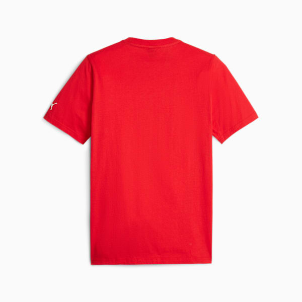 Scuderia Ferrari Race Coloured Big Shield Men's T-shirt, Rosso Corsa, extralarge-IND