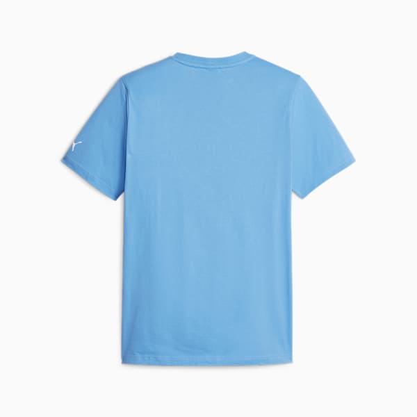 T-shirt de sport automobile Scuderia Ferrari Race coloré et arborant le gros emblème du bouclier Home., Regal Blue, extralarge
