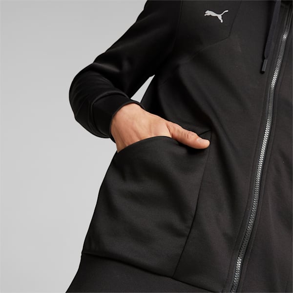 Scuderia Ferrari Style Men's Hooded Sweat Jacket, PUMA Black, extralarge-IND