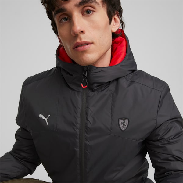 Scuderia Ferrari Race Reversible Padded Jacket by Puma - Black