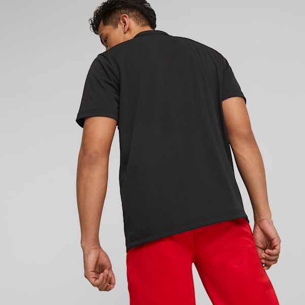 Scuderia Ferrari Style Men's Polo, PUMA Black, extralarge-IND