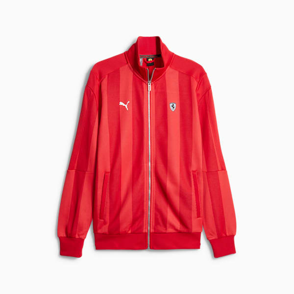Scuderia Ferrari Style T7 Track Jacket, Rosso Corsa, extralarge-GBR