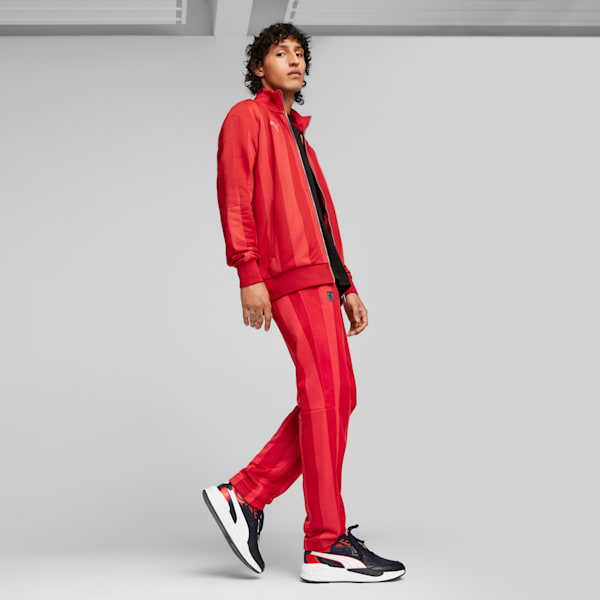 Scuderia Ferrari Style T7 Men's Track Jacket, Rosso Corsa, extralarge-IND
