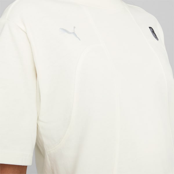 Scuderia Ferrari Style Women's Motorsport T-shirt, Warm White, extralarge-IND