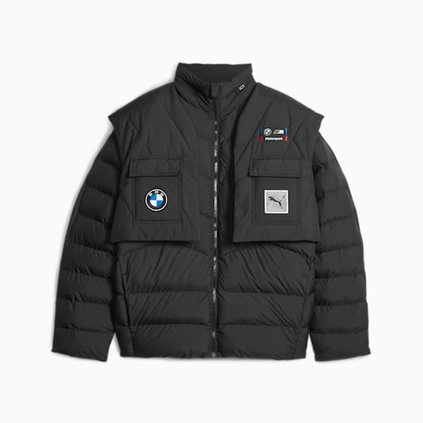 BMW M Motorsport Garage Crew Men's Jacket, PUMA Black, extralarge-GBR