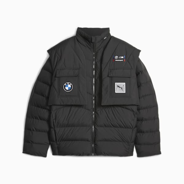 BMW M Motorsport Garage Crew Men's Jacket, PUMA Black, extralarge-IND