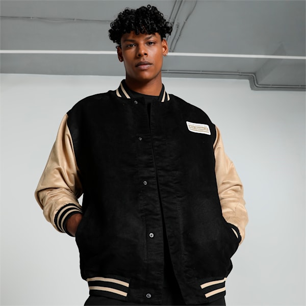 Porsche Legacy Statement Jacket, PUMA Black, extralarge-IND