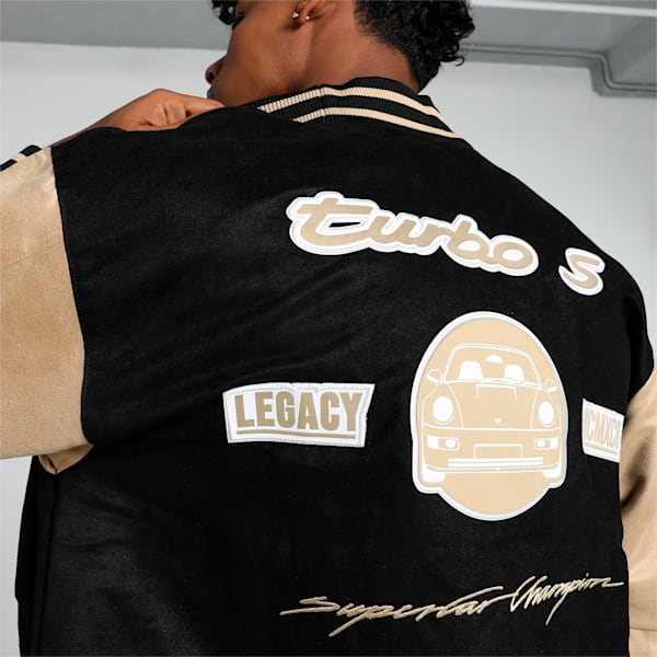 Porsche Legacy Statement Jacket, PUMA Black, extralarge-IND