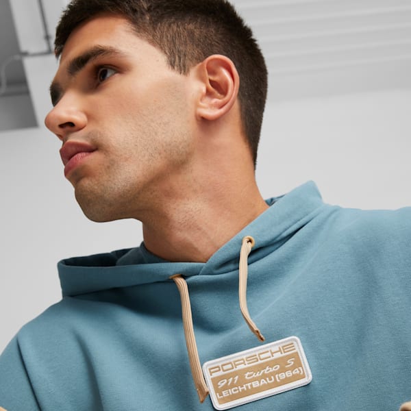 Porsche Legacy Statement Men's Hoodie, Bold Blue, extralarge