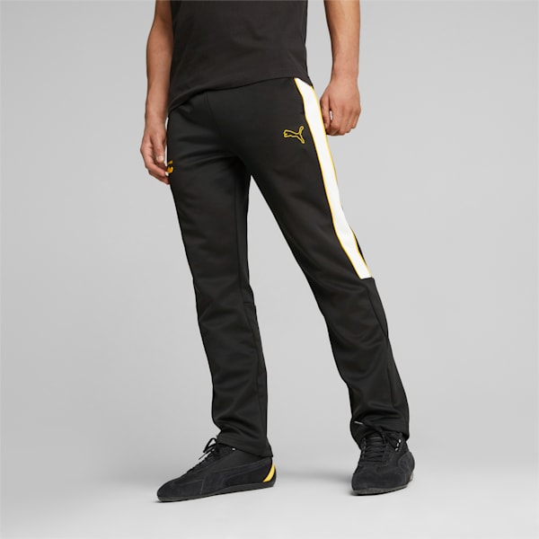 Porsche Legacy MT7 Men's Motorsport Track Pants, PUMA Black, extralarge-IDN