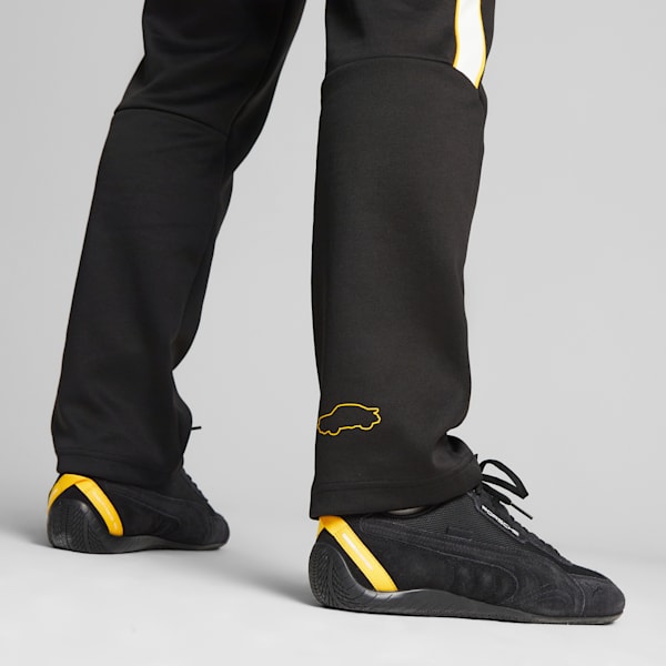 Porsche Legacy MT7 Men's Motorsport Track Pants, PUMA Black, extralarge-IND
