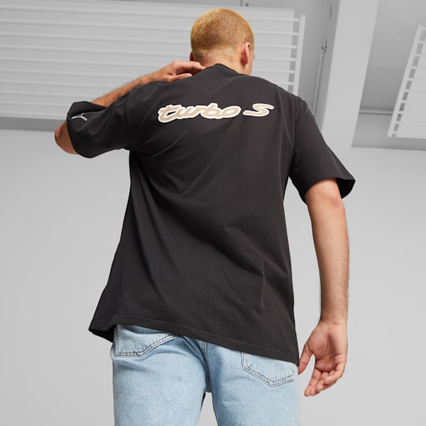 Camiseta Porsche Legacy Statement para hombre, PUMA Black, extralarge
