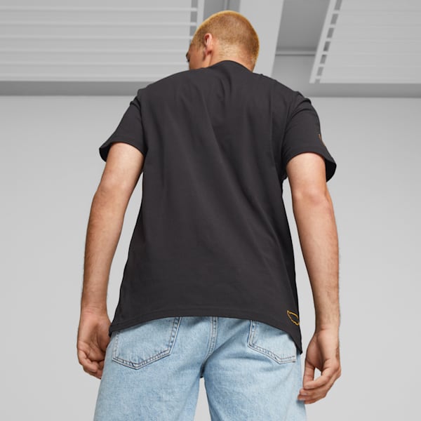 Playera Porsche Legacy de automovilismo para hombre, PUMA Black, extralarge