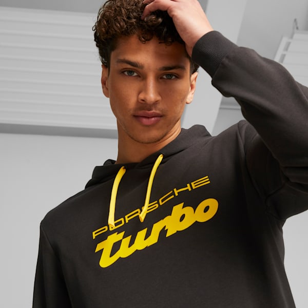 Sudadera con capucha Porsche Legacy, PUMA Black, extralarge