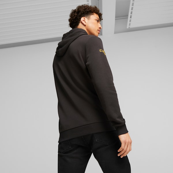 Porsche Legacy Men's Motorsport Hoodie, PUMA Black, extralarge-IND