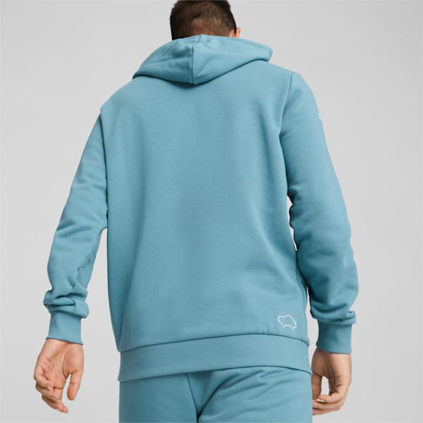 Porsche Legacy Men's Motorsport Hoodie, Bold Blue, extralarge-IND