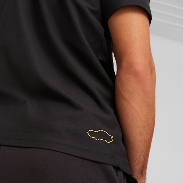 Porsche Legacy Men's Polo, PUMA Black, extralarge