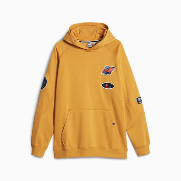 BMW M Motorsport Men's Statement Hoodie, Amber, extralarge