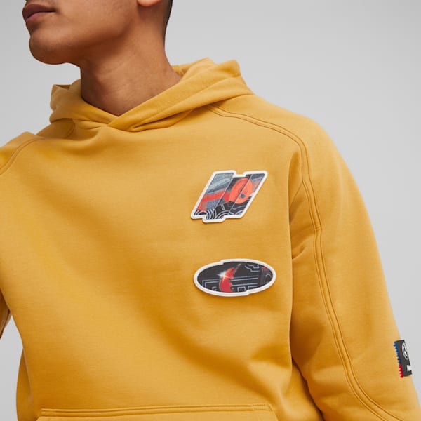 BMW M Motorsport Men's Statement Hoodie, Amber, extralarge