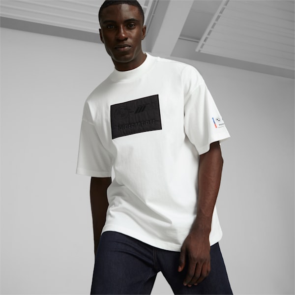 T-shirt à logo BMW M Motorsport Statement Homme, PUMA White, extralarge