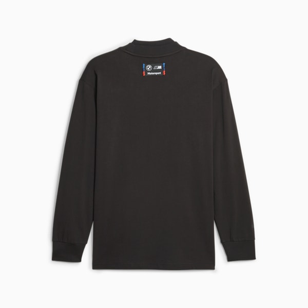 BMW M Motorsport Statement Men's Long Sleeve Tee, PUMA Black, extralarge