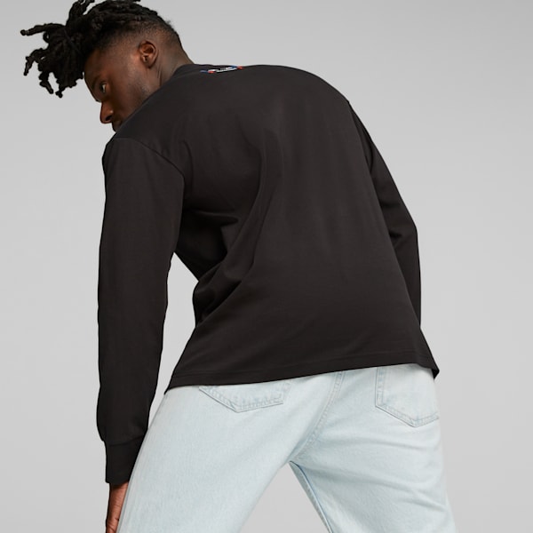 メンズ  BMW MMS ステートメント Tシャツ 長袖, PUMA Black, extralarge-JPN
