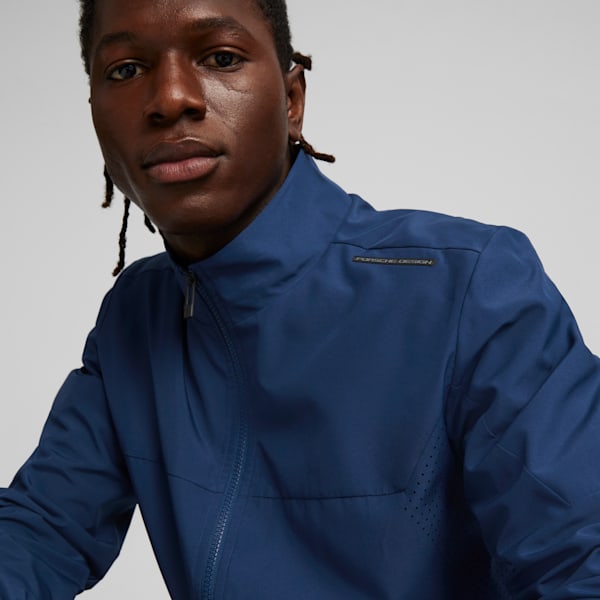 Porsche Design Woven Tech Jacket, Persian Blue, extralarge-GBR