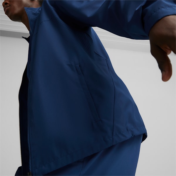 Porsche Design Woven Tech Men's Jacket, Persian Blue, extralarge