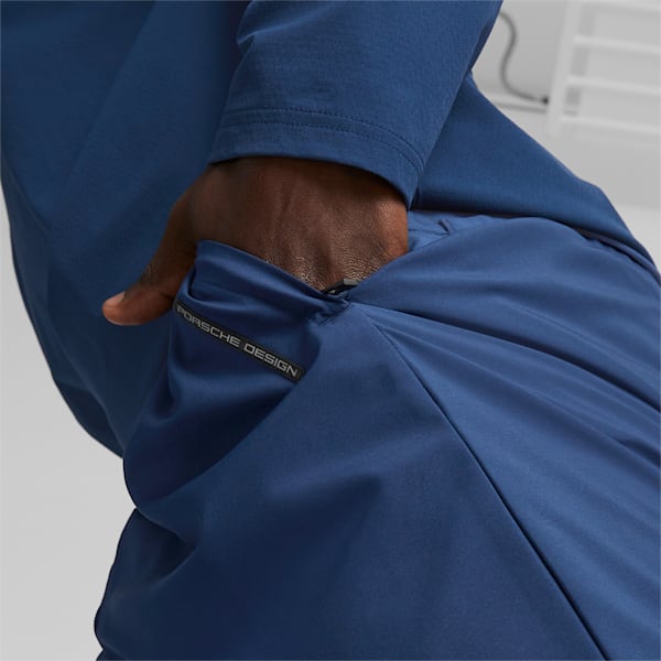 Porsche Design Men's Woven Tech Pants, Persian Blue, extralarge