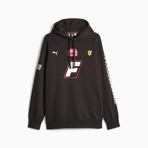 Scuderia Ferrari Race Garage Crew Men's Hoodie, PUMA Black, extralarge-GBR