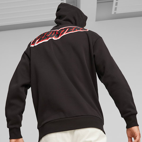 Sudadera con capucha Scuderia Ferrari Race Garage Crews para hombre, PUMA Black, extralarge