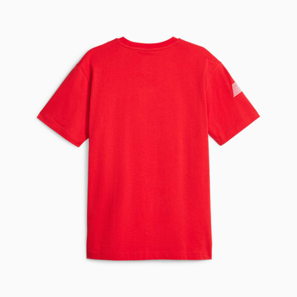 Scuderia Ferrari Race Garage Crews Men's Tee, Rosso Corsa, extralarge