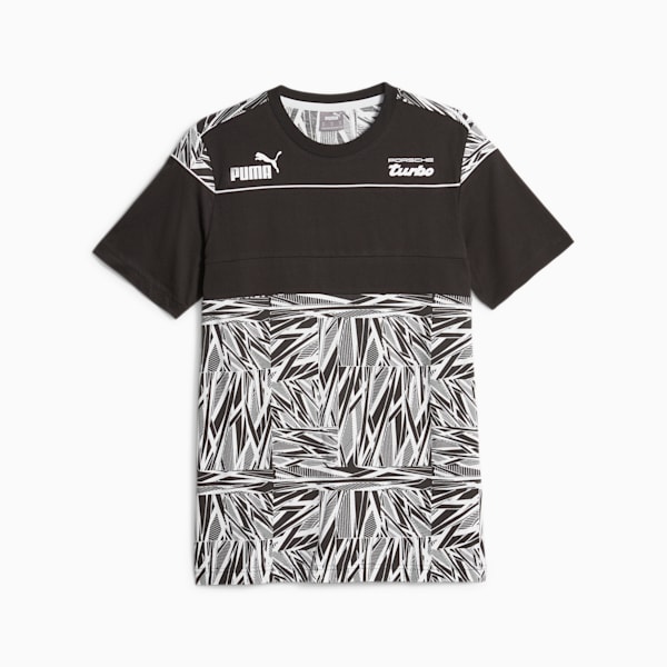 Porsche Legacy Men's Camo SDS Motorsport Men's T-shirt, PUMA Black, extralarge-IND