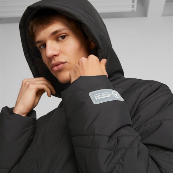 Mercedes-AMG PETRONAS Men's Padded Jacket, PUMA Black, extralarge-IND