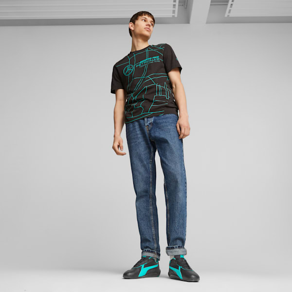 Mercedes-AMG PETRONAS Statement Men's T-shirt, PUMA Black, extralarge-IND