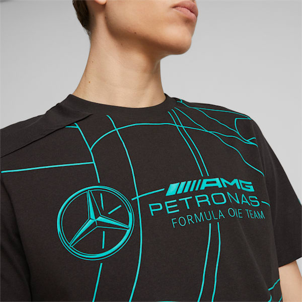 Mercedes AMG-Petronas F1® Statement Men's Motorsport Tee, PUMA Black, extralarge