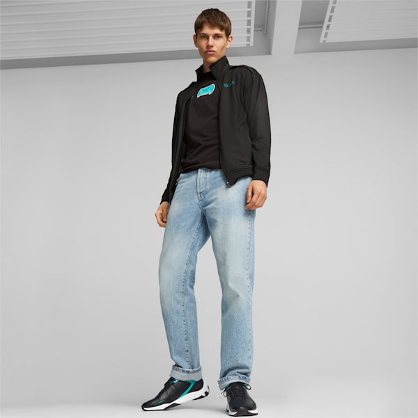 Mercedes-AMG PETRONAS Cloudspun Motorsport Men's Track Jacket, PUMA Black, extralarge-IND