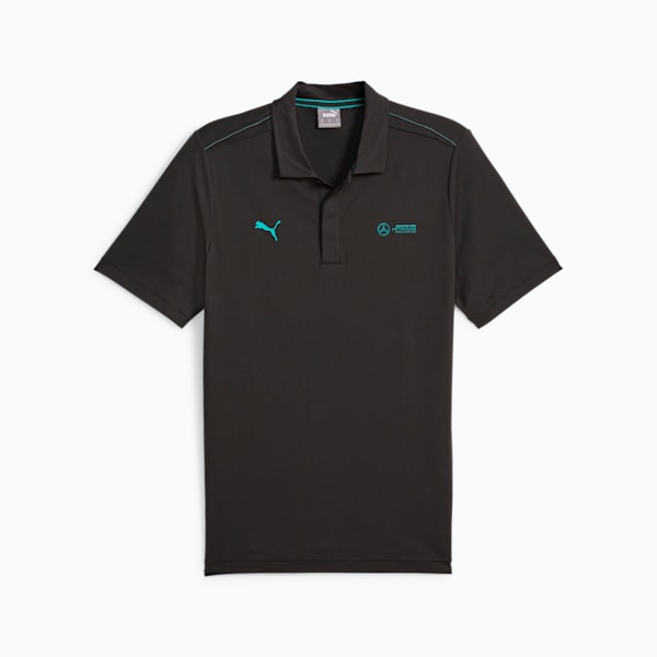 Mercedes-AMG PETRONAS Cloudspun Motorsport Men's Polo, PUMA Black, extralarge-IND