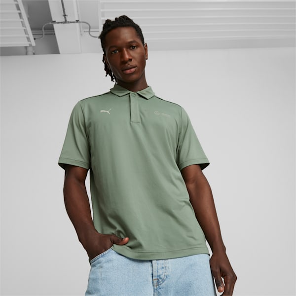 Mercedes-AMG PETRONAS Cloudspun Motorsport Men's Polo, Eucalyptus, extralarge-IND