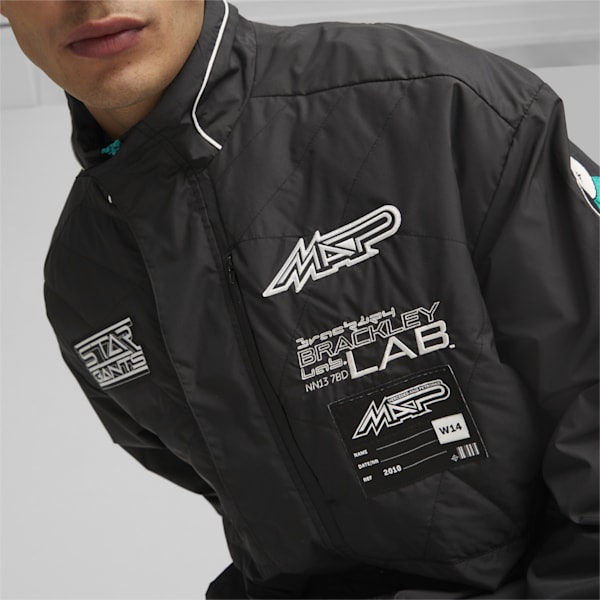 Veste Garage Crew Mercedes-AMG Petronas Motorsport Homme, PUMA Black, extralarge