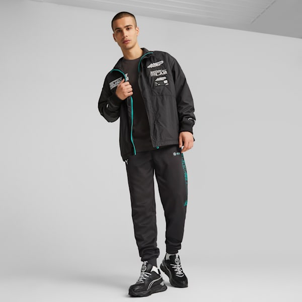 Chamarra Mercedes-AMG Petronas Motorsport Garage Crews para hombre, PUMA Black, extralarge