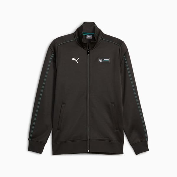 Mercedes-AMG PETRONAS Men's MT7 Motorsport Track Jacket, PUMA Black, extralarge-GBR
