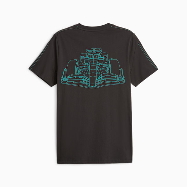 メンズ  メルセデス MAPF1 MT7 Tシャツ, PUMA Black, extralarge-JPN